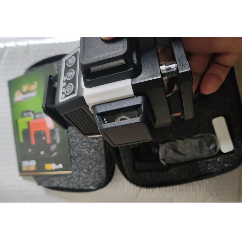 3D/4D Mini Laser Level 12/16 Lines Red Lines 360 Self-Leveling Horizontal Vertical With Remote Control Red Beams Laser Level
3D/4D Mini Laser Level 12/16 Lines Red Lines 360 Self-Leveling Horizontal Vertical With Remote Control Red Beams Laser Level