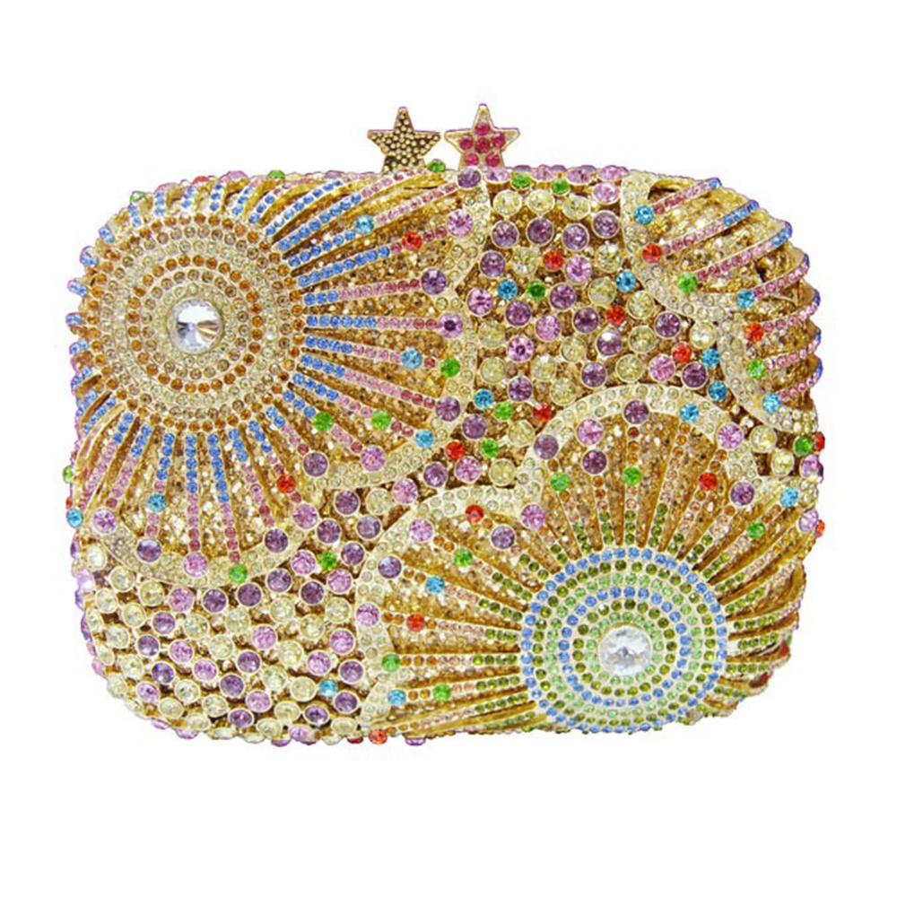 Square Shape Silver Evening Crystal Clutches Women Multicolored Rhinestone Wedding Diamond Purses Flower Lipstick Case Bags
Square Shape Silver Evening Crystal Clutches Women Multicolored Rhinestone Wedding Diamond Purses Flower Lipstick Case Bags