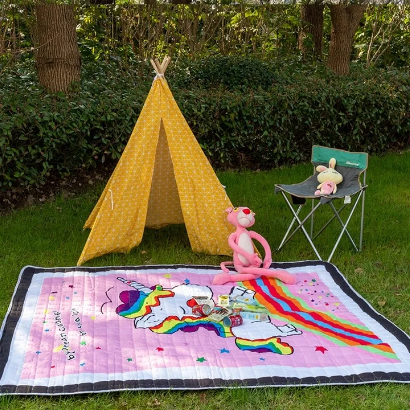 Коврик для пикника, утолщенный портативный детский коврик для ползания, нескользящий складной коврик для кемпинга, который можно стирать в машине, увеличенный
Коврик для пикника, утолщенный портативный детский коврик для ползания, нескользящий складной коврик для кемпинга, который можно стирать в машине, увеличенный