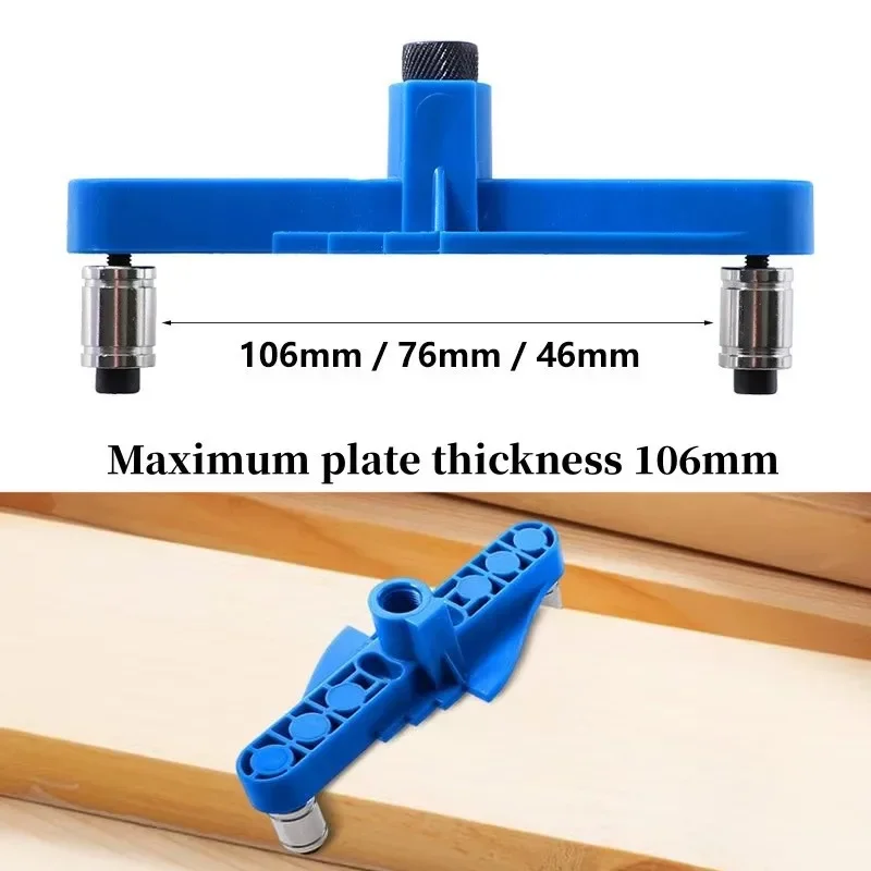 Dowel Jig Drill Bit,Drill Guide Carpentry Tool Punch Locator,2-in1 punch locator,tools, woodworking tools,Find the middle line
Dowel Jig Drill Bit,Drill Guide Carpentry Tool Punch Locator,2-in1 punch locator,tools, woodworking tools,Find the middle line