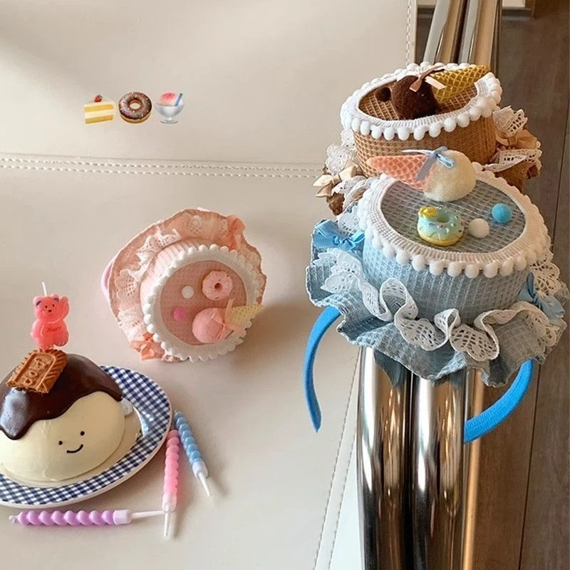 Cream Cake and Dessert Hairclip Birthday Photo Headdress for Christmas,Newyear,Valentine,Party Events Chocolate Fascinator Hat
Cream Cake and Dessert Hairclip Birthday Photo Headdress for Christmas,Newyear,Valentine,Party Events Chocolate Fascinator Hat