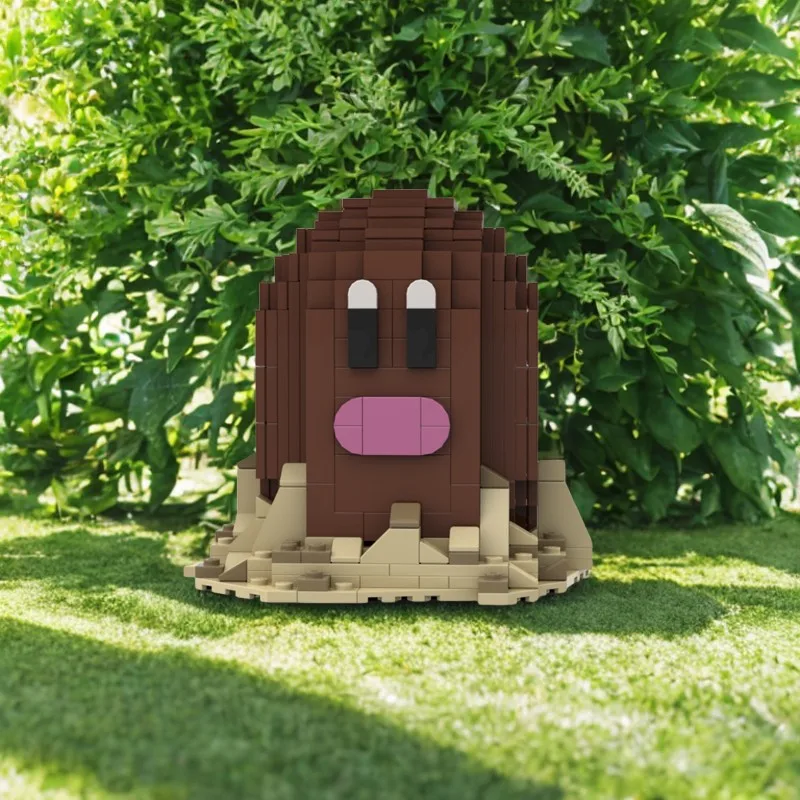 329PCS Pokemenwsad Diglett Moc building blocks Kit - Cute Cartoon Character Bricks Set Figure Model for Display & Fans Gift
329PCS Pokemenwsad Diglett Moc building blocks Kit - Cute Cartoon Character Bricks Set Figure Model for Display & Fans Gift