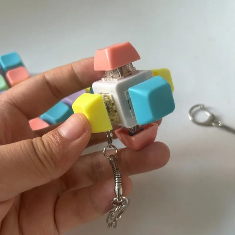 Механическая клавиатура-кликер, брелок для офиса, сенсорная игрушка, EDC, игрушки для снятия стресса, антистресс, снятие тревоги, взрослые
Механическая клавиатура-кликер, брелок для офиса, сенсорная игрушка, EDC, игрушки для снятия стресса, антистресс, снятие тревоги, взрослые