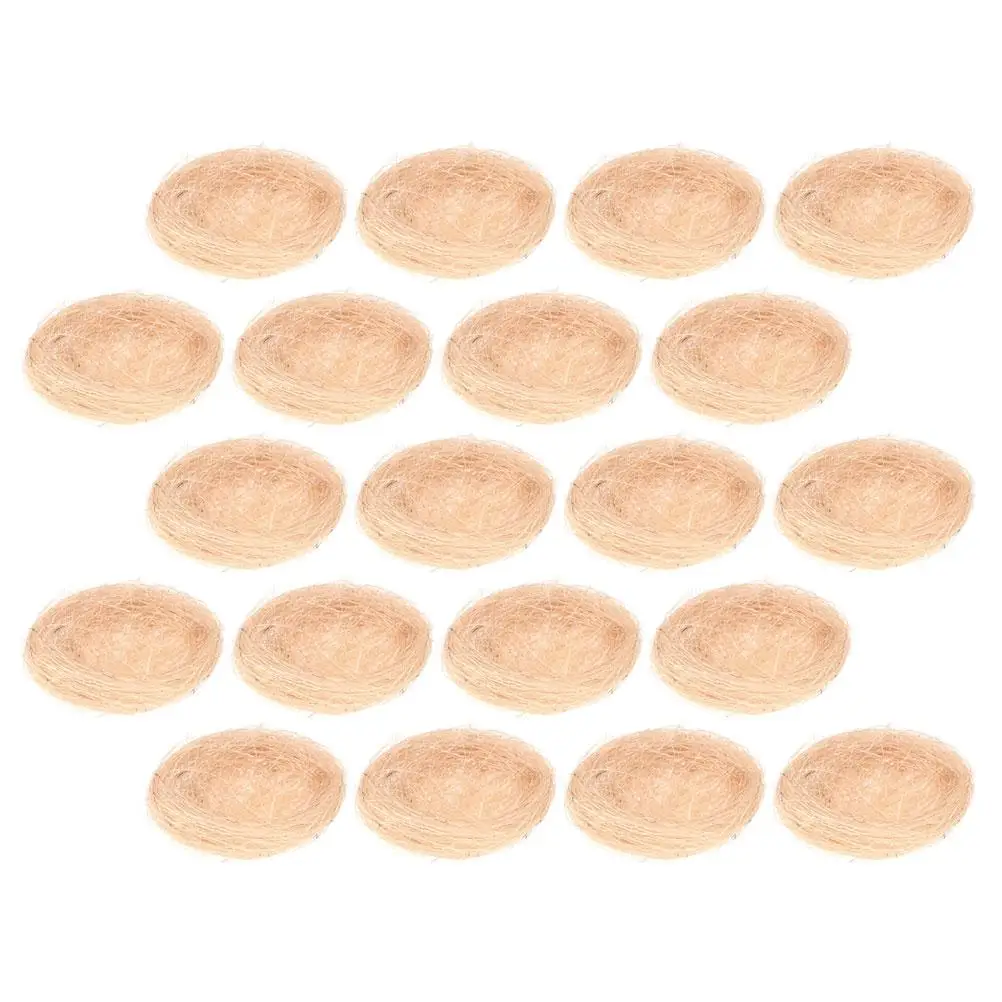 20 Pcs Home Decor Bird's Nest Plate Decoration Ornament for Craft Beige Nests Birds Baby
20 Pcs Home Decor Bird's Nest Plate Decoration Ornament for Craft Beige Nests Birds Baby