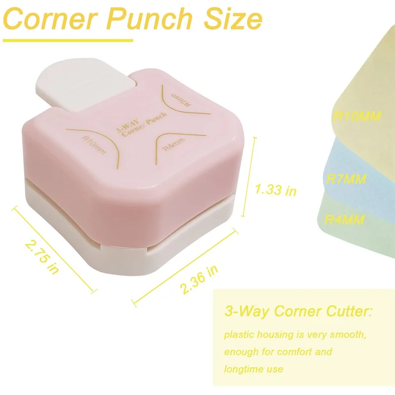 J1UL1N 3 Pieces Corner Punch Corner Cutter Creative Pattern Corner Punch For DIY Projects Scrapbooking Photocards Card Making
J1UL1N 3 Pieces Corner Punch Corner Cutter Creative Pattern Corner Punch For DIY Projects Scrapbooking Photocards Card Making