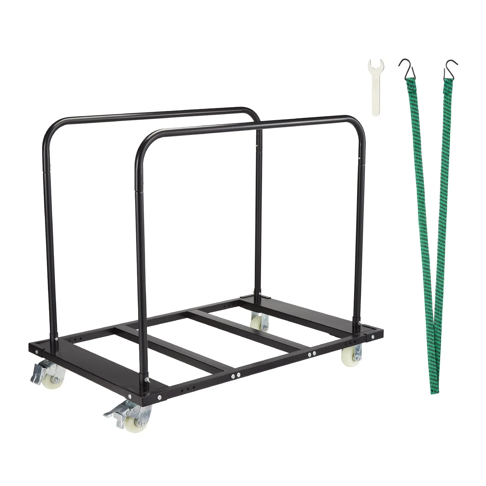 Folding Table Cart, 1500LBS Capacity Heavy Duty Table Dolly With Lockable Wheels & Removable Handlebar For Event Hotel
Folding Table Cart, 1500LBS Capacity Heavy Duty Table Dolly With Lockable Wheels & Removable Handlebar For Event Hotel