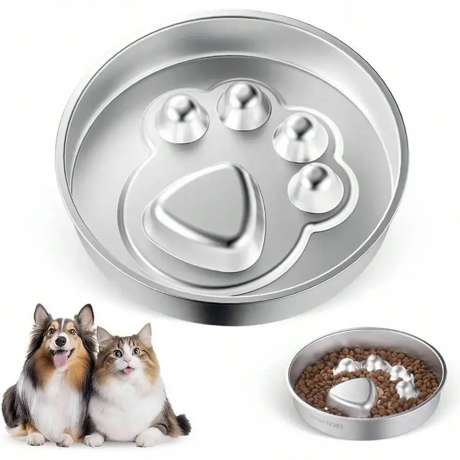 Stainless Steel Slow Feeder Dog Bowls U2013 Non - Slip Metal Dog Bowl Large Medium Breeds, Puppy Puzzle Feeder U2013 2 Cup Capacity Small To Big Pets U2013 Durable Slow Feed Dog Food Dish
Stainless Steel Slow Feeder Dog Bowls U2013 Non - Slip Metal Dog Bowl Large Medium Breeds, Puppy Puzzle Feeder U2013 2 Cup Capacity Small To Big Pets U2013 Durable Slow Feed Dog Food Dish