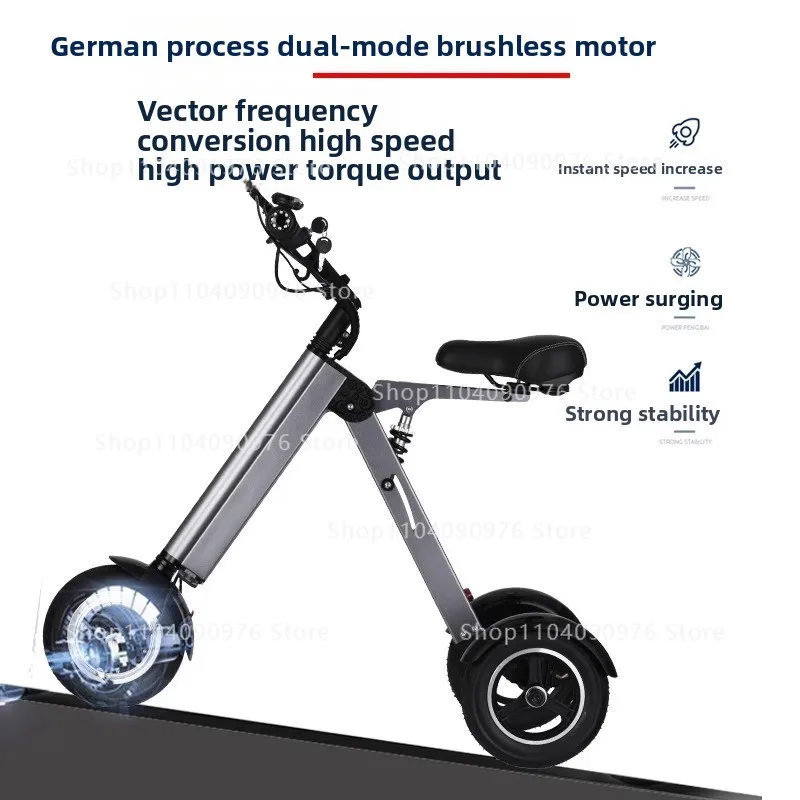 Folding Ultra Light Portable Lithium Battery Electric Tricycle Adult Elderly Ladies Fashion Mini Small Mobility Scooter
Folding Ultra Light Portable Lithium Battery Electric Tricycle Adult Elderly Ladies Fashion Mini Small Mobility Scooter