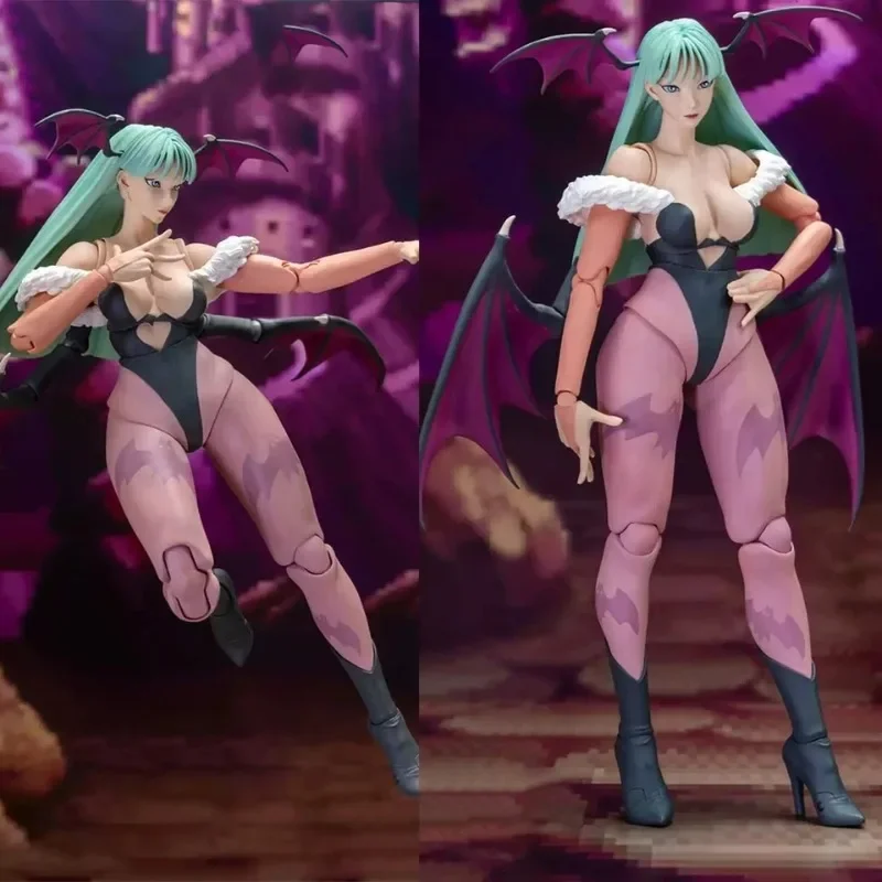 Genuine Storm Toys Original Darkstalkers Morrigan Aensland 1/12 Anime Action Figure Model Toys Collectible Dolls Gifts In Stock
Genuine Storm Toys Original Darkstalkers Morrigan Aensland 1/12 Anime Action Figure Model Toys Collectible Dolls Gifts In Stock