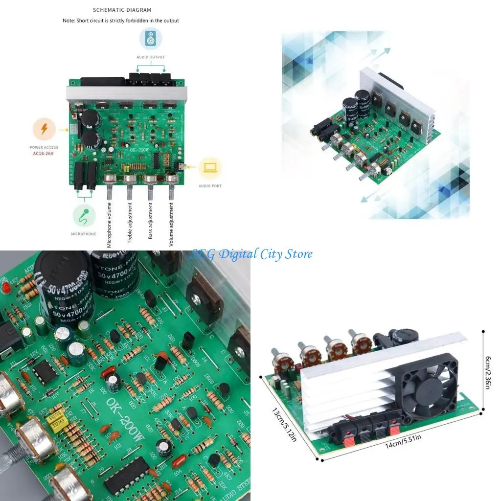 U75B OK200W 2-канальный модуль усилителей 4-8 Ом, двойная группа, AC18-26V, 2 канала
U75B OK200W 2-канальный модуль усилителей 4-8 Ом, двойная группа, AC18-26V, 2 канала