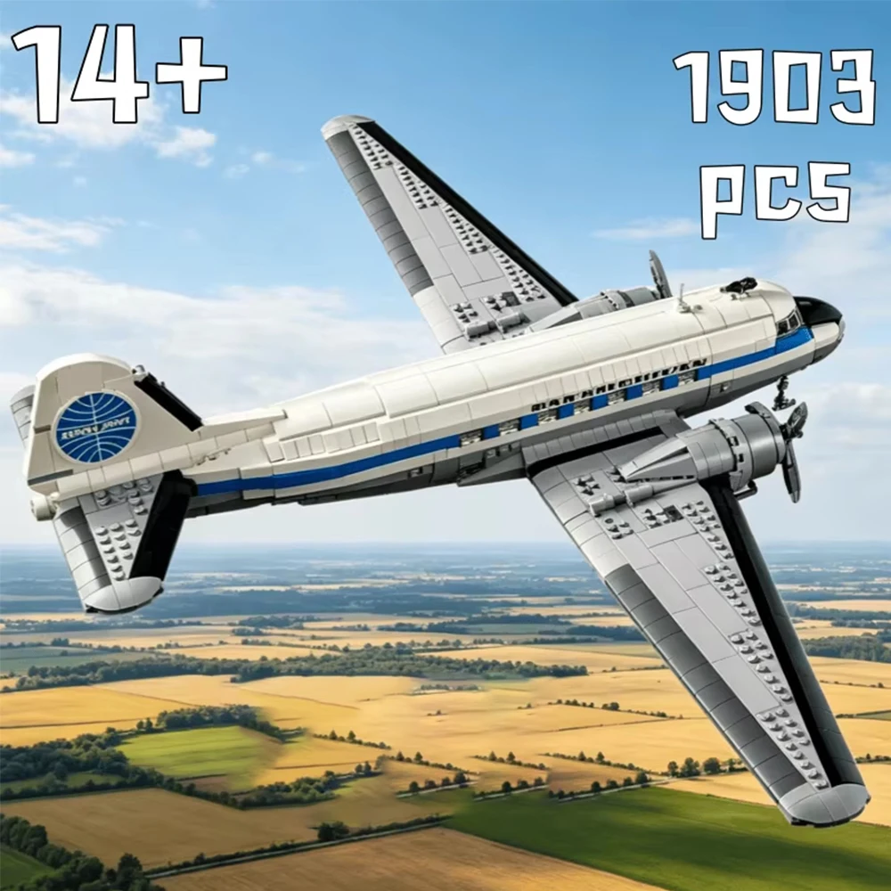 Popular toys aerospace series classic airliner manned aircraft model building blocks children's educational assembly toy gifts
Popular toys aerospace series classic airliner manned aircraft model building blocks children's educational assembly toy gifts