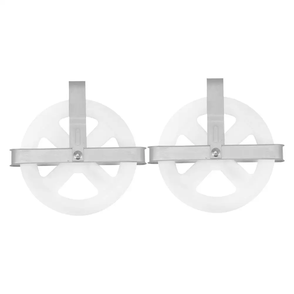 2pcs Clothesline 5 Inch Anti Rust Deep Groove for Laundry Ropes Coats Blankets Clothesline Pulley System Outdoor Drying
2pcs Clothesline 5 Inch Anti Rust Deep Groove for Laundry Ropes Coats Blankets Clothesline Pulley System Outdoor Drying