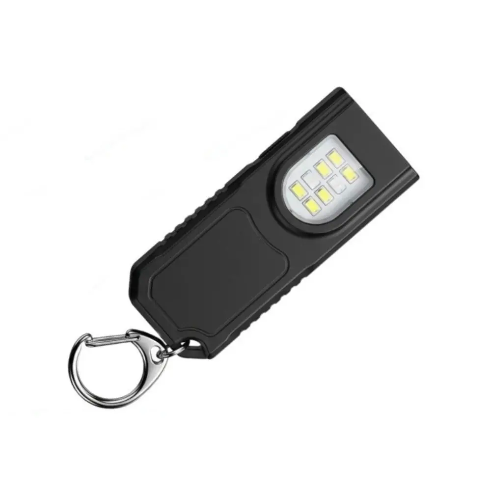 Creative Plastic Keychain Flashlight Rechargeable Mini Pocket Lamp Clip on Multifunctional Keyring Work Light Emergency Light
Creative Plastic Keychain Flashlight Rechargeable Mini Pocket Lamp Clip on Multifunctional Keyring Work Light Emergency Light