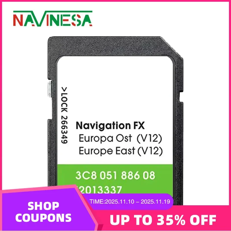 8GB FX V12 for VW Scirocco 2008-2017 Car Europe GPS Navigation SD Card RNS310 East Ost
8GB FX V12 for VW Scirocco 2008-2017 Car Europe GPS Navigation SD Card RNS310 East Ost