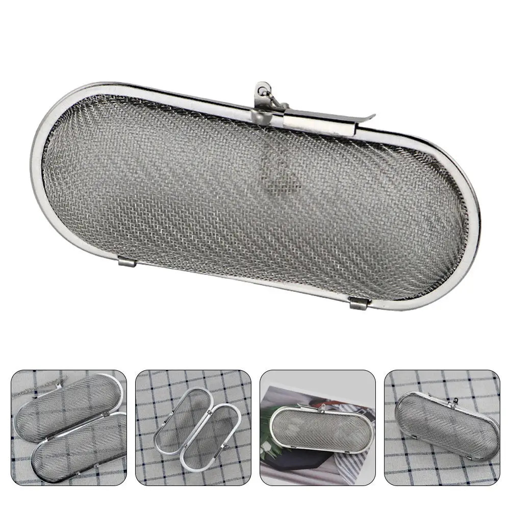 Tea Infuser Stainless Steel Precision Seasoning Strainer Kitchen Spice Filter Basket Soup Seasoning Filter for Loose Tea Leaves
Tea Infuser Stainless Steel Precision Seasoning Strainer Kitchen Spice Filter Basket Soup Seasoning Filter for Loose Tea Leaves