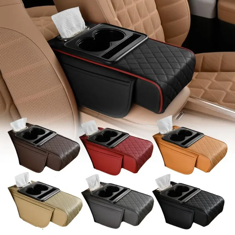 Auto Center Console Armrest Cushion With 2 Cup Holder Armrest Heightening Pad Pillow Cover Pad Armrest Storage Organizer Box
Auto Center Console Armrest Cushion With 2 Cup Holder Armrest Heightening Pad Pillow Cover Pad Armrest Storage Organizer Box
