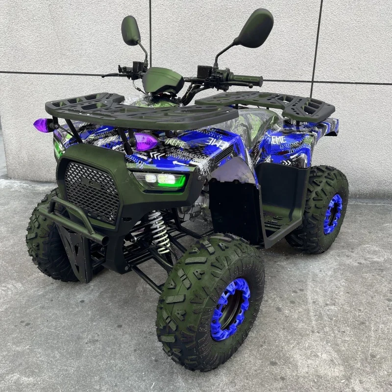 High-Performance 125cc Petrol Quad Bike ATV Chain Drive Semi-Automatic Transmission 4-Stroke Engine 2WD for Off-Road Enthusiasts
High-Performance 125cc Petrol Quad Bike ATV Chain Drive Semi-Automatic Transmission 4-Stroke Engine 2WD for Off-Road Enthusiasts