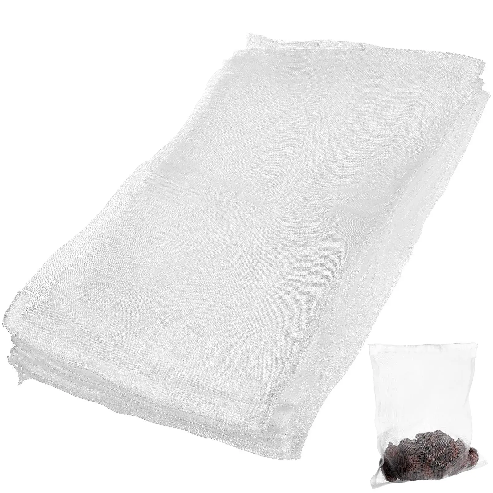 Fish Tank Filter Bag Large Mesh Nylon Filter Media Bag for Bio Balls Activated Carbon Ceramic Remover Reusable Pond Accessories
Fish Tank Filter Bag Large Mesh Nylon Filter Media Bag for Bio Balls Activated Carbon Ceramic Remover Reusable Pond Accessories