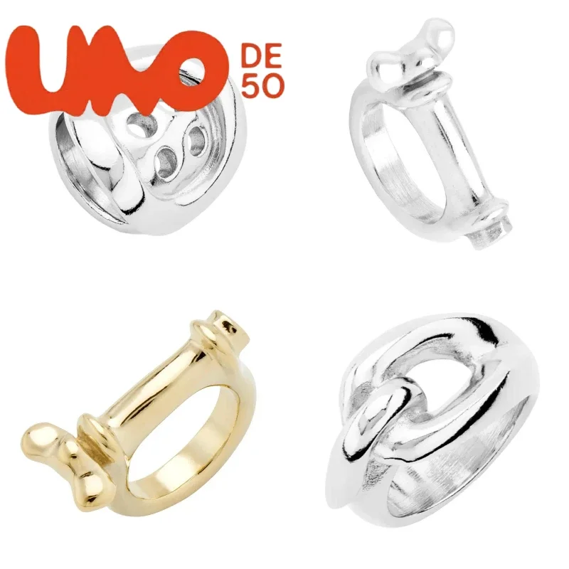 UNOde50 Изысканное кольцо, популярное летом, европейская мода, доступные высококачественные роскошные украшения!
UNOde50 Изысканное кольцо, популярное летом, европейская мода, доступные высококачественные роскошные украшения!