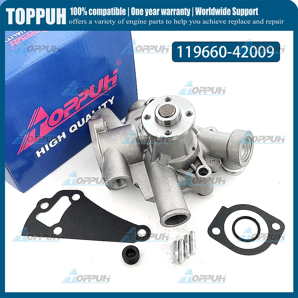 119660-42009 Water Pump YM486 For Yanmar Engines 3TNA72 3TNA72L 3TNV72 3TNE74 YM486 Engine
119660-42009 Water Pump YM486 For Yanmar Engines 3TNA72 3TNA72L 3TNV72 3TNE74 YM486 Engine