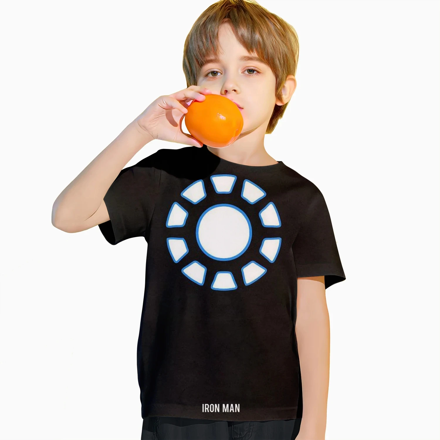 Kids Cartoon Iron Man Energy Source Tops Tees 3D Print Tshirt Children Casual Short Sleeve Clothing Boys Girls Sports Streetwear
Kids Cartoon Iron Man Energy Source Tops Tees 3D Print Tshirt Children Casual Short Sleeve Clothing Boys Girls Sports Streetwear