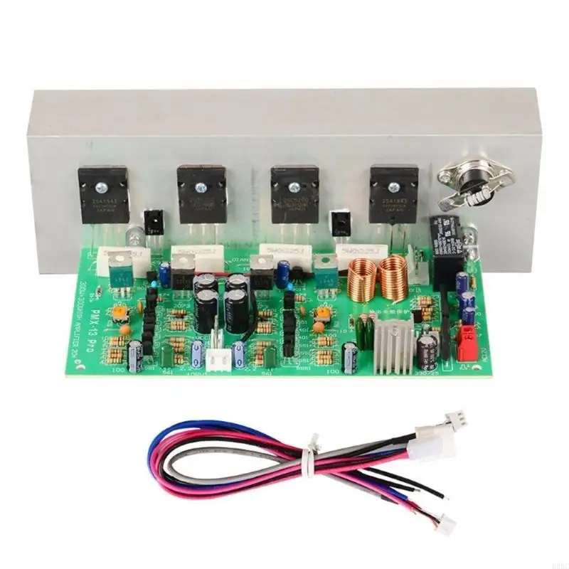PMX-300W Двойной канал высокая мощная плата усилителя 2SA1943/2SC5200 Управляемая температурой Пластин с кабелем 896C с кабелем
PMX-300W Двойной канал высокая мощная плата усилителя 2SA1943/2SC5200 Управляемая температурой Пластин с кабелем 896C с кабелем