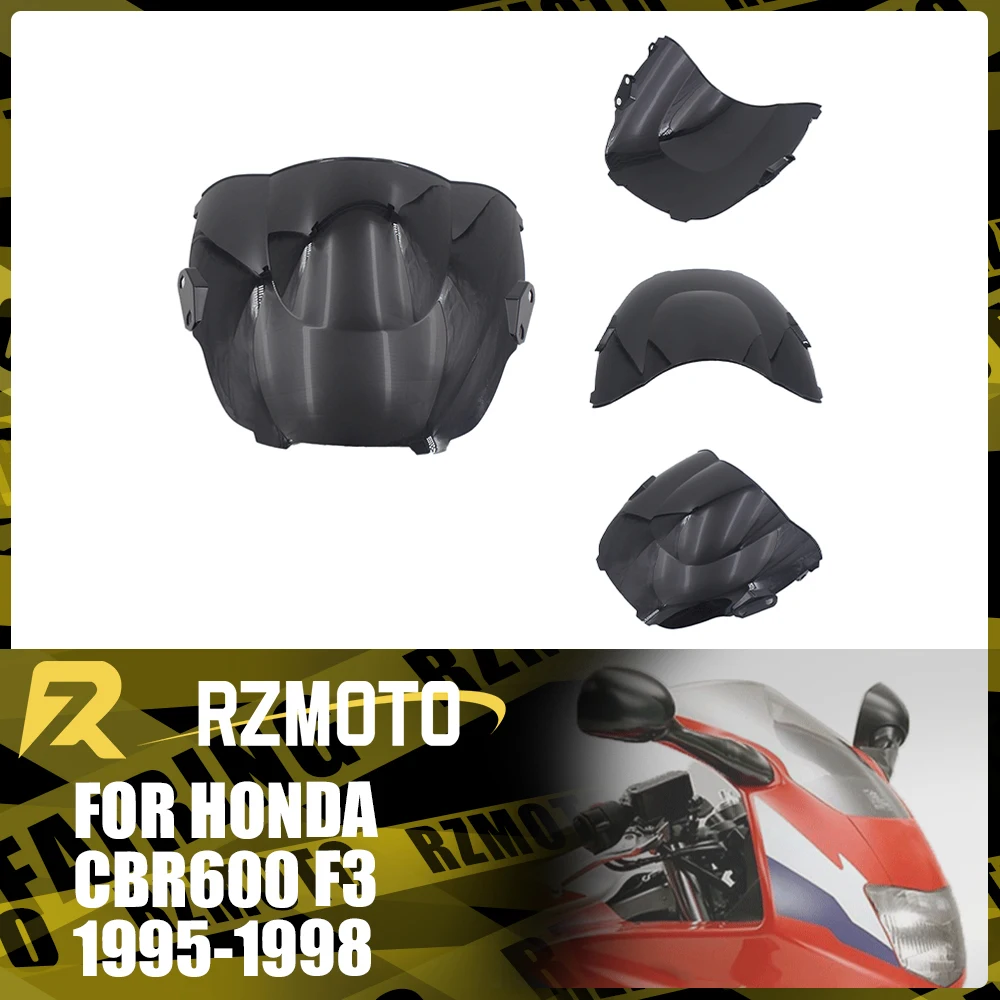 For Honda CBR600 F3 1995-1998 Windshield Windscreen Wind Shield Screen Deflector Spoiler Protector
For Honda CBR600 F3 1995-1998 Windshield Windscreen Wind Shield Screen Deflector Spoiler Protector