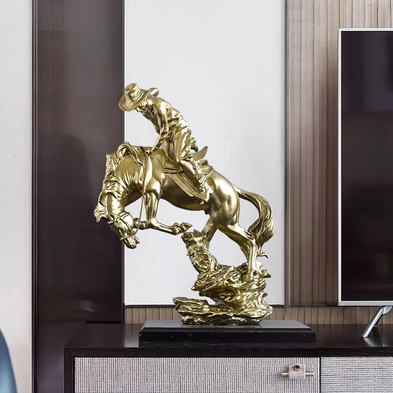 American Riding Cowboy Statue, Creative Decoration, Living Room, Office Decoration, Home, TV, Cabinet Decoration
American Riding Cowboy Statue, Creative Decoration, Living Room, Office Decoration, Home, TV, Cabinet Decoration