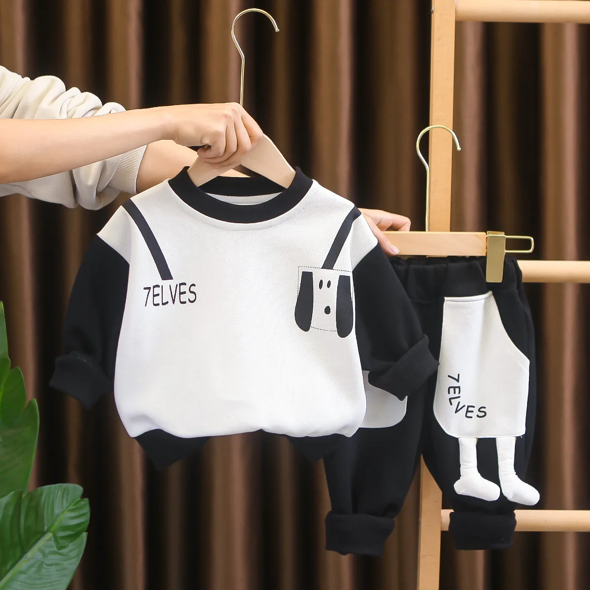 Baby's Sets 2024 New Spring Autumn Boys and Girls Three-dimensional Dog Pocket Long Sleeve T-shirts and Pants Childrens Clothing
Baby's Sets 2024 New Spring Autumn Boys and Girls Three-dimensional Dog Pocket Long Sleeve T-shirts and Pants Childrens Clothing