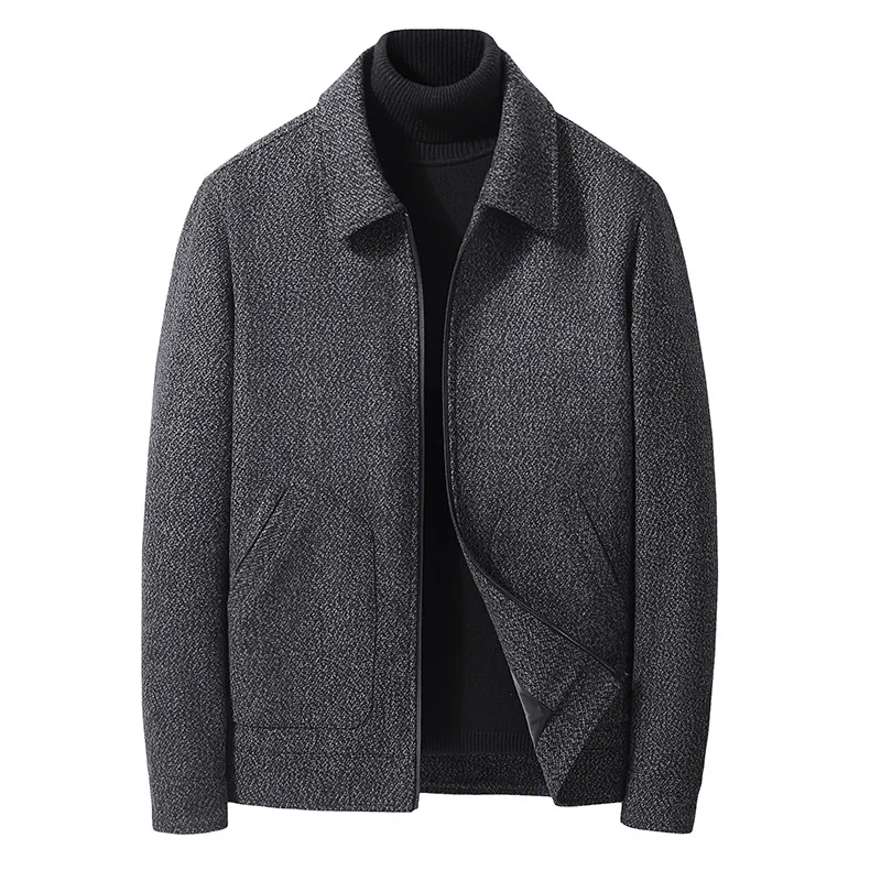 New Men's Genuine Spring And Autumn Jacket Fashion Woolen Wool Popular Woolen Coat Men
New Men's Genuine Spring And Autumn Jacket Fashion Woolen Wool Popular Woolen Coat Men