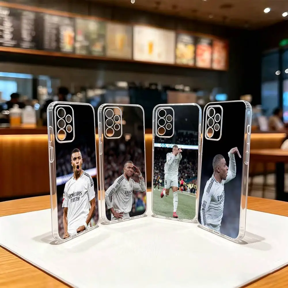 M-Mbappé in action Transparent TPU Shockproof Protection Phone Case For Samsung S 25,24,23,22,30,21,10,9,Ultra,Plus,Lite,FE,4,
M-Mbappé in action Transparent TPU Shockproof Protection Phone Case For Samsung S 25,24,23,22,30,21,10,9,Ultra,Plus,Lite,FE,4,