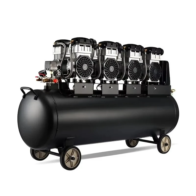 Industrial 800L/min Silent Air-Compressor Machines Oil-Free Piston 120V/50hz with 200L Tank 50Hz Engine Motor Core Components
Industrial 800L/min Silent Air-Compressor Machines Oil-Free Piston 120V/50hz with 200L Tank 50Hz Engine Motor Core Components