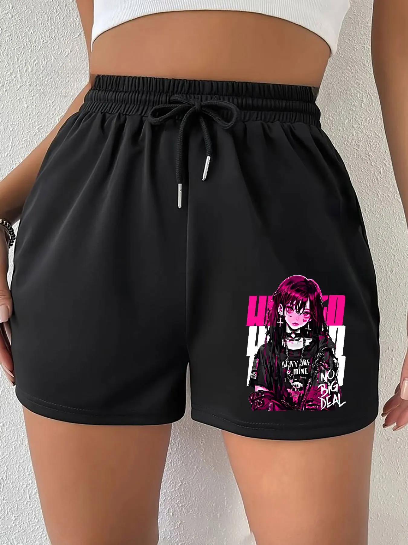 Anime Comic Girl Printed Women's Shorts Summer Casual Versatile American Fashion Outwear Summer Beach Pants
Anime Comic Girl Printed Women's Shorts Summer Casual Versatile American Fashion Outwear Summer Beach Pants