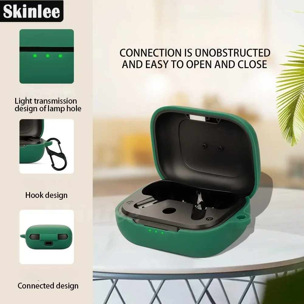 Skinlee For EarFun Air Pro 4 Case Wireless Headphone Protector Liquid Silicone Case For EarFun Air Pro 4 Protect Cover
Skinlee For EarFun Air Pro 4 Case Wireless Headphone Protector Liquid Silicone Case For EarFun Air Pro 4 Protect Cover