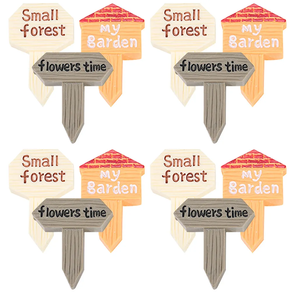 12Pcs Resin Decor for Gardening Landscaping Mini Direction Board Micro Landscape Ornament Home Office Desk Decor
12Pcs Resin Decor for Gardening Landscaping Mini Direction Board Micro Landscape Ornament Home Office Desk Decor