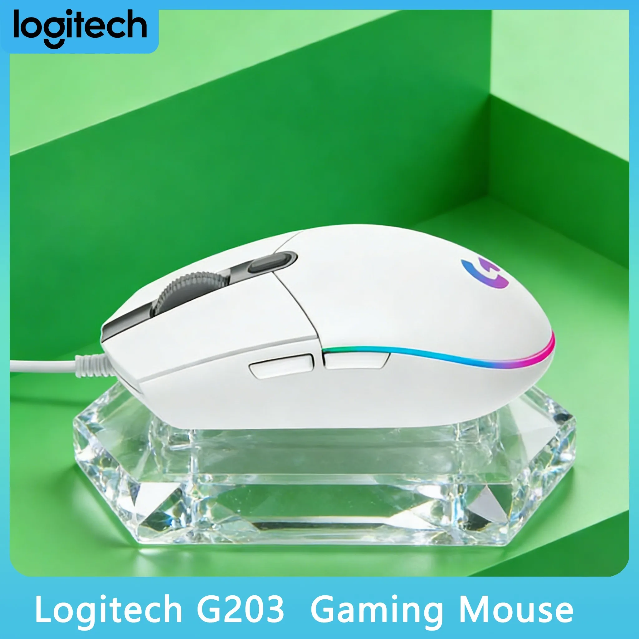 Logitech G203 Gaming Grade Sensor Mouse Accurate Cursor Tracking
Logitech G203 Gaming Grade Sensor Mouse Accurate Cursor Tracking