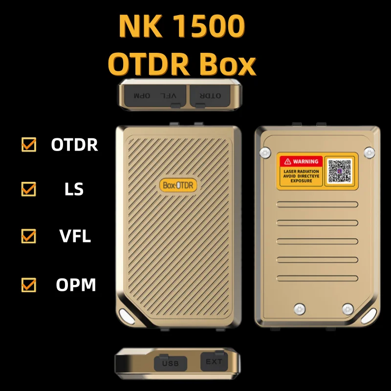 Оптический рефлектометр NOVKER NK1500 OTDR (1310/1550/1610 нм) для тестирования активных волокон, локатор оптических неисправностей, ударопрочный и пылезащищенный, металлический корпус, 1,5 м, с функцией глухой проверки.
Оптический рефлектометр NOVKER NK1500 OTDR (1310/1550/1610 нм) для тестирования активных волокон, локатор оптических неисправностей, ударопрочный и пылезащищенный, металлический корпус, 1,5 м, с функцией глухой проверки.