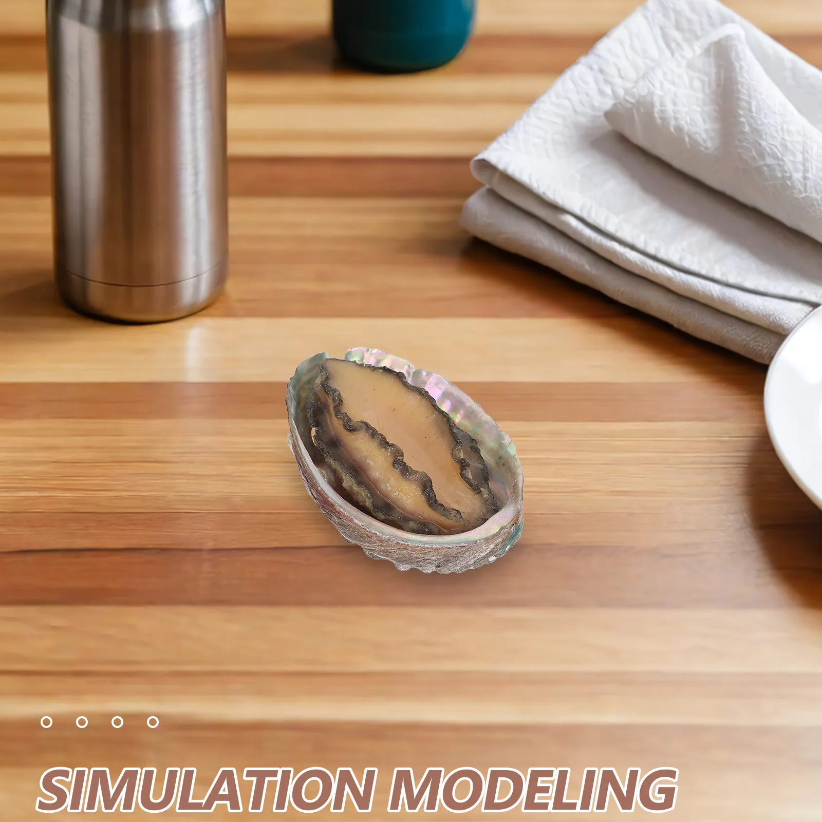 High Detail Artificial Abalone Shell Props 12Cm Diameter for Food Styling Sushi Bar Presentation Seafood Theme
High Detail Artificial Abalone Shell Props 12Cm Diameter for Food Styling Sushi Bar Presentation Seafood Theme