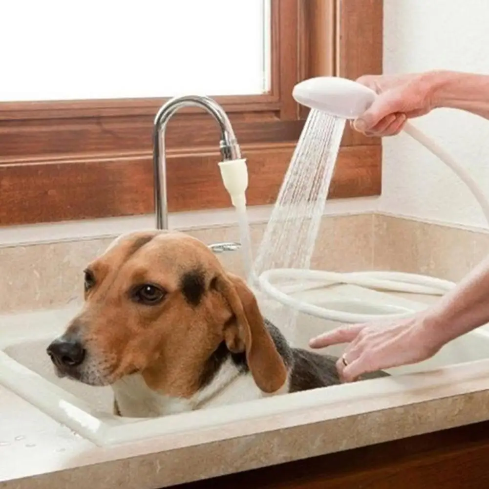 Pet Shower Head Dog Cat Shower Head Tub Portable Handheld Shower Shampoo Spray Hose For Bathing Baby Pets Washing Hair
Pet Shower Head Dog Cat Shower Head Tub Portable Handheld Shower Shampoo Spray Hose For Bathing Baby Pets Washing Hair
