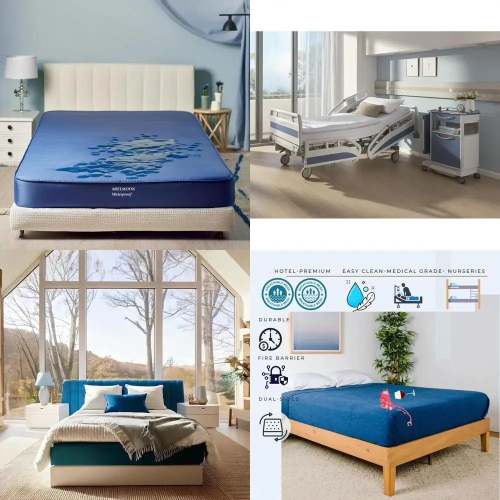 Водонепроницаемый матрас 7 дюймов без пружин, из пены, с плюшевым покрытием, для чистоты и комфорта, с поддержкой позвоночника, для использования на улице и в медицинских учреждениях, при недержании (7 дюймов)
Водонепроницаемый матрас 7 дюймов без пружин, из пены, с плюшевым покрытием, для чистоты и комфорта, с поддержкой позвоночника, для использования на улице и в медицинских учреждениях, при недержании (7 дюймов)