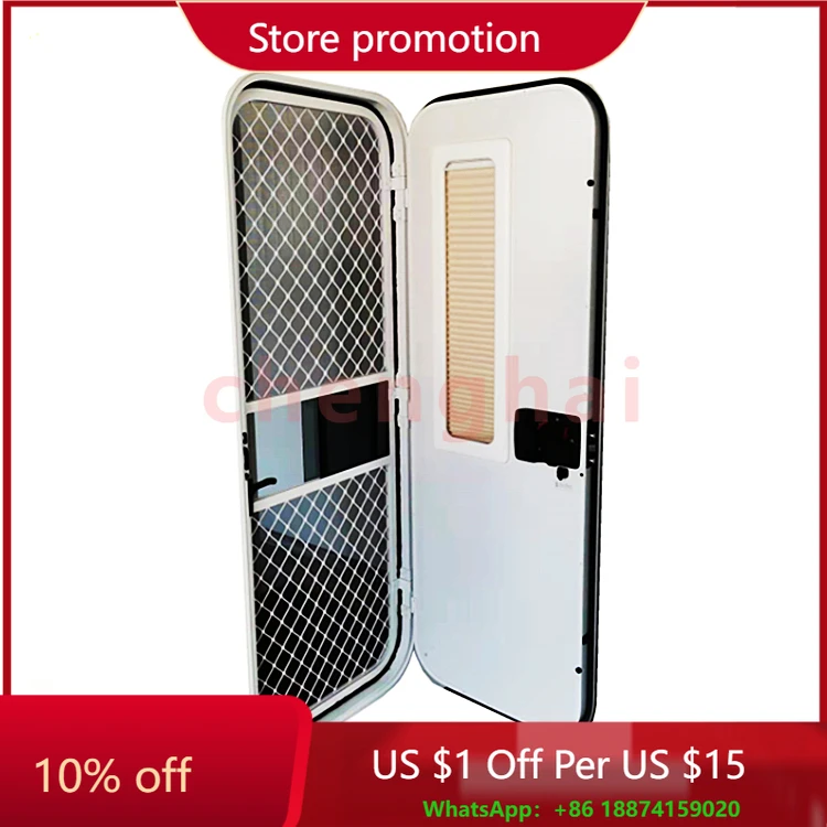 Summer discount aluminum alloy door frame single point password lock RV caravan camping door with screen door
Summer discount aluminum alloy door frame single point password lock RV caravan camping door with screen door