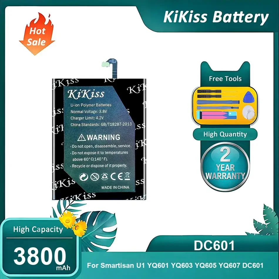 Rechargeble Mobile Phone Battery For Smartisan U1 YQ601 YQ603 YQ605 YQ607,DC601,3800mAh
Rechargeble Mobile Phone Battery For Smartisan U1 YQ601 YQ603 YQ605 YQ607,DC601,3800mAh