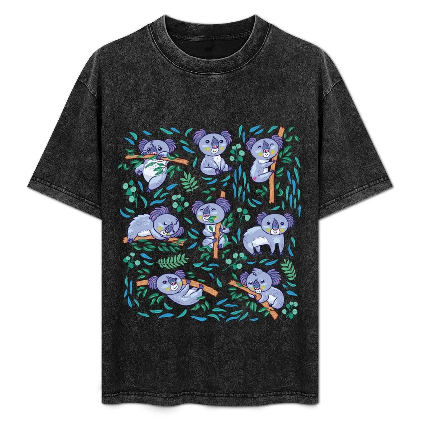 koalas in the eucalyptus forest T-Shirt Work Wear Simple Tee Shirt
koalas in the eucalyptus forest T-Shirt Work Wear Simple Tee Shirt