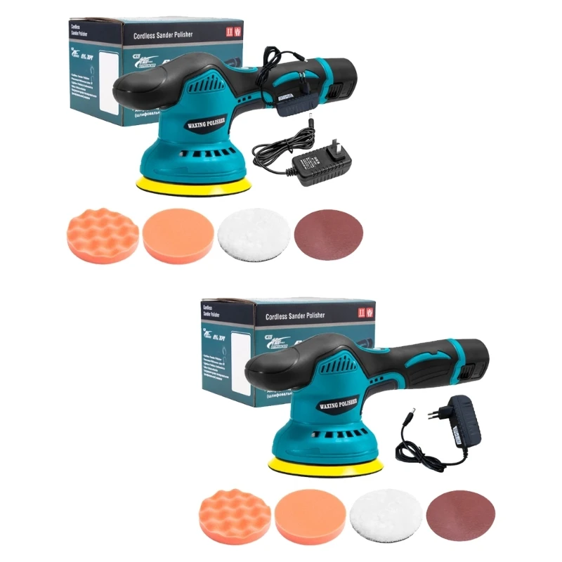 Cordless Buffer Polisher Portable Polishing Machine for Car Rechargeable Battery Variable Speed Wireless Polisher
Cordless Buffer Polisher Portable Polishing Machine for Car Rechargeable Battery Variable Speed Wireless Polisher