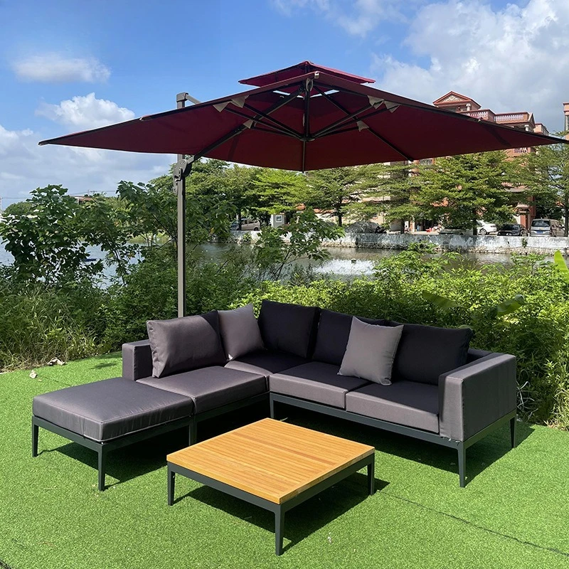 Outdoor villa B & B leisure sofa outdoor living room cafe hotel waterproof and sunscreen aluminum alloy design
Outdoor villa B & B leisure sofa outdoor living room cafe hotel waterproof and sunscreen aluminum alloy design