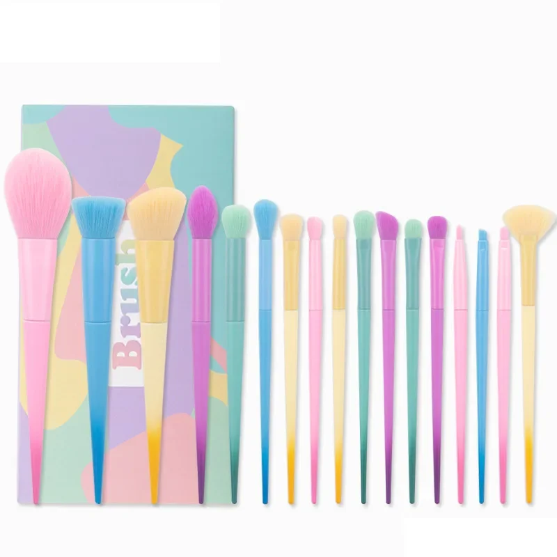 17 Macaron Color Brushes Makeup Brushes Full Set of New Candy Color Makeup Brushes
17 Macaron Color Brushes Makeup Brushes Full Set of New Candy Color Makeup Brushes