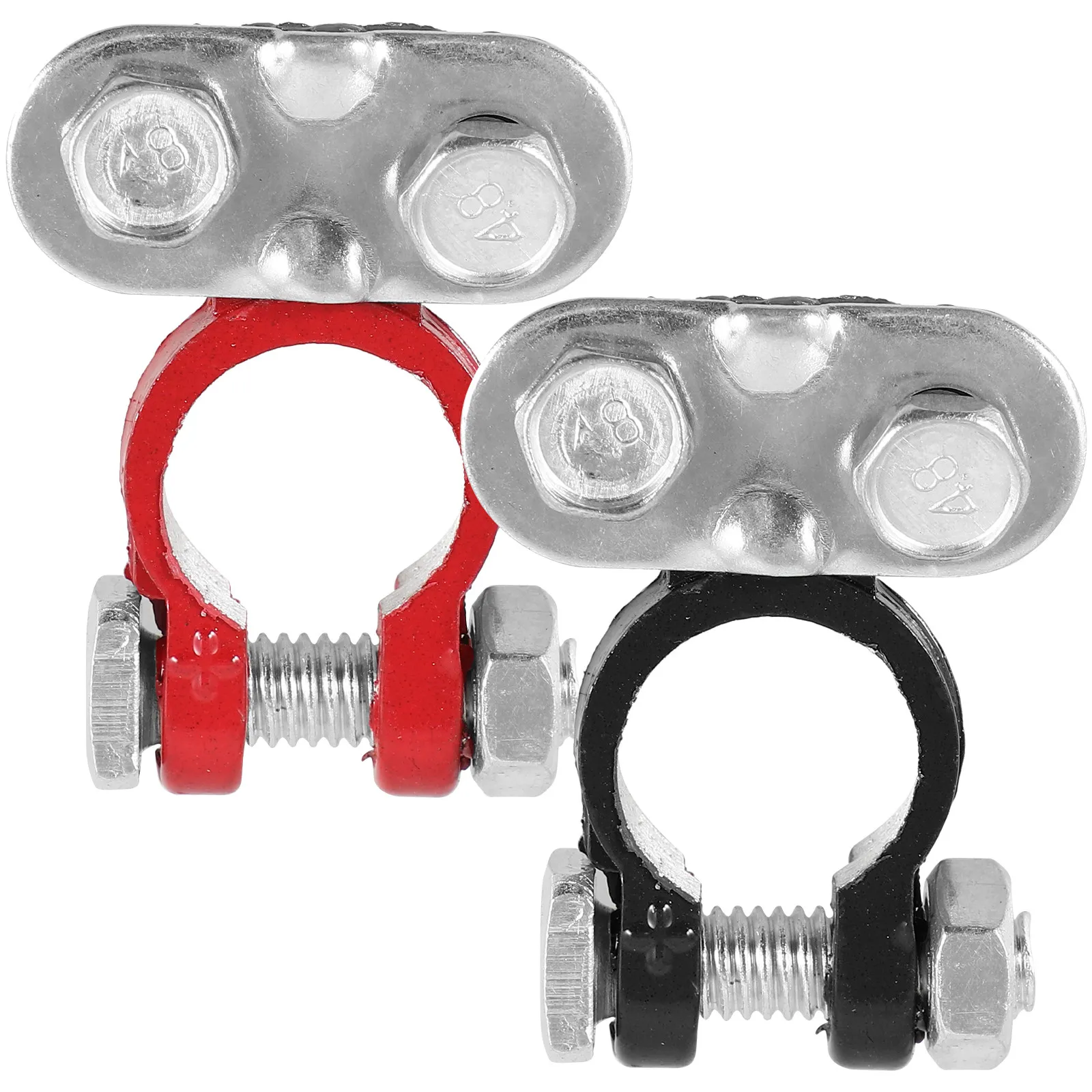 2Pcs Battery Terminal Clamps Sturdy Auto Battery Connectors Car Cable Clamps Positive Negative Pole Clip Electrical System
2Pcs Battery Terminal Clamps Sturdy Auto Battery Connectors Car Cable Clamps Positive Negative Pole Clip Electrical System