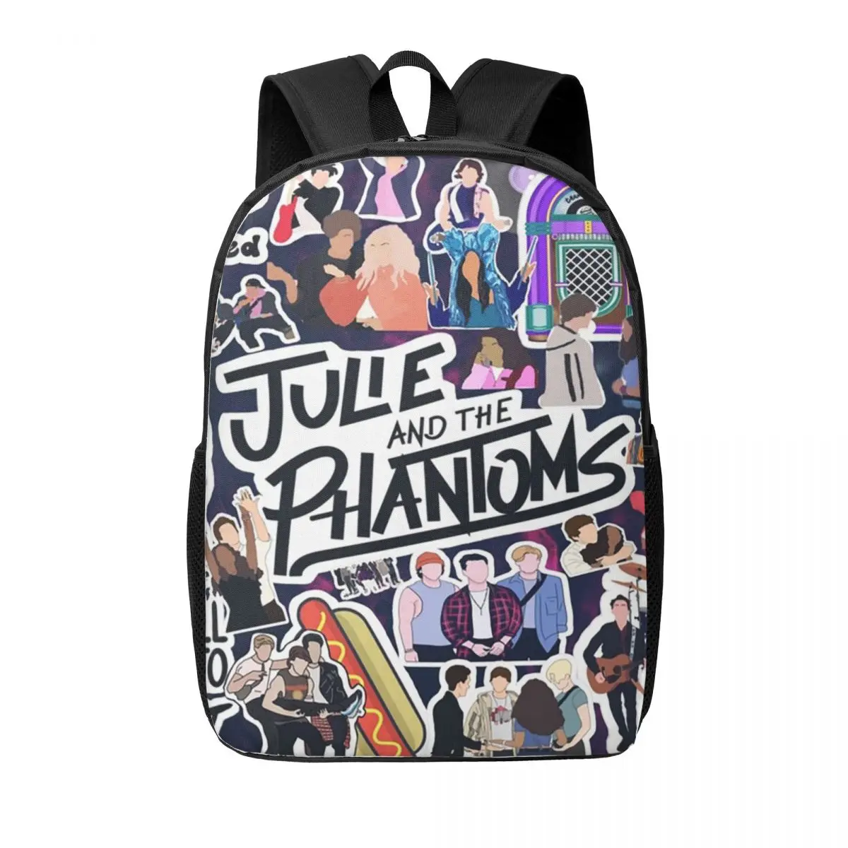 Женские рюкзаки Julie And The Phantoms, сумка для книг для мальчиков и девочек, детские школьные сумки, портативный рюкзак для ноутбука, сумка на плечо 
Женские рюкзаки Julie And The Phantoms, сумка для книг для мальчиков и девочек, детские школьные сумки, портативный рюкзак для ноутбука, сумка на плечо