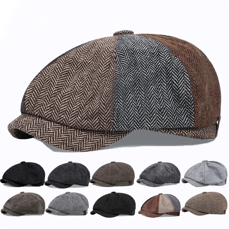 Winter Men Casual Newsboy Hat Spring Autumn Retro BeretHats Wild Casual Hats Unisex Wild Octagonal Capfor Men Street Caps Gorras
Winter Men Casual Newsboy Hat Spring Autumn Retro BeretHats Wild Casual Hats Unisex Wild Octagonal Capfor Men Street Caps Gorras