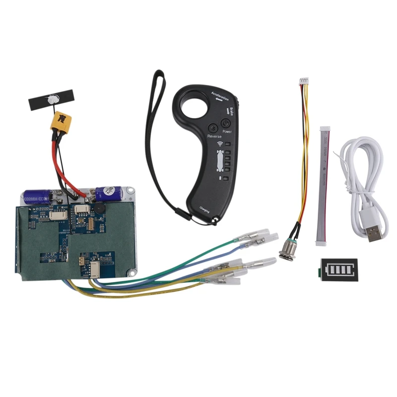 NEW-Electric Scooter Remote Control Controller Sinusoid Dual Drive Motor Control Panel ESC Skateboard Controller Set
NEW-Electric Scooter Remote Control Controller Sinusoid Dual Drive Motor Control Panel ESC Skateboard Controller Set